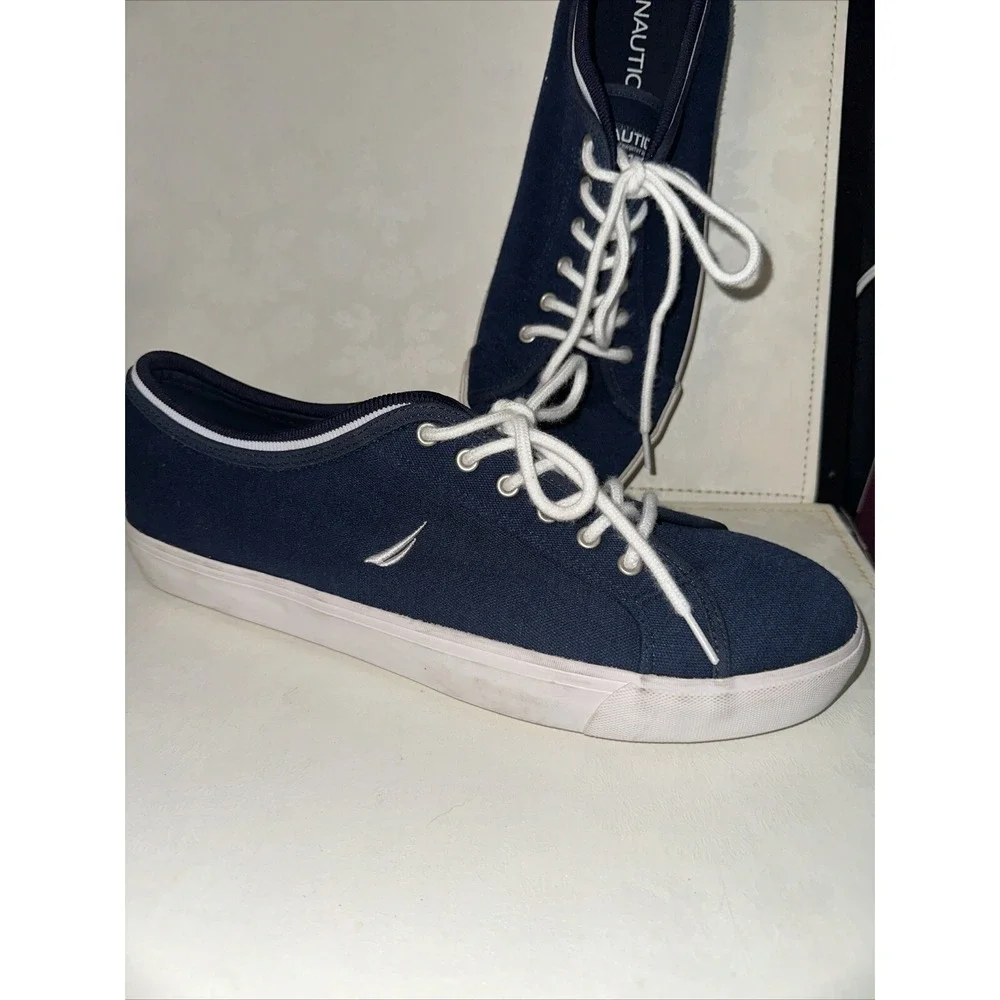 Nautica Sea Worthy Outfitters, Mens Sneaker Boat Shoe Low blue size 12